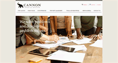 Desktop Screenshot of cannonfinancial.com